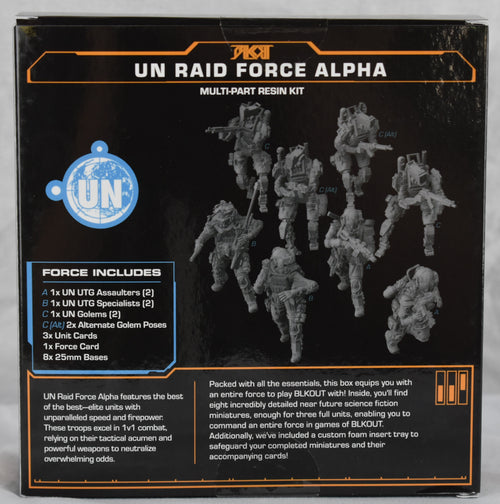 BLKOUT Force Box: UN Raid Force Alpha